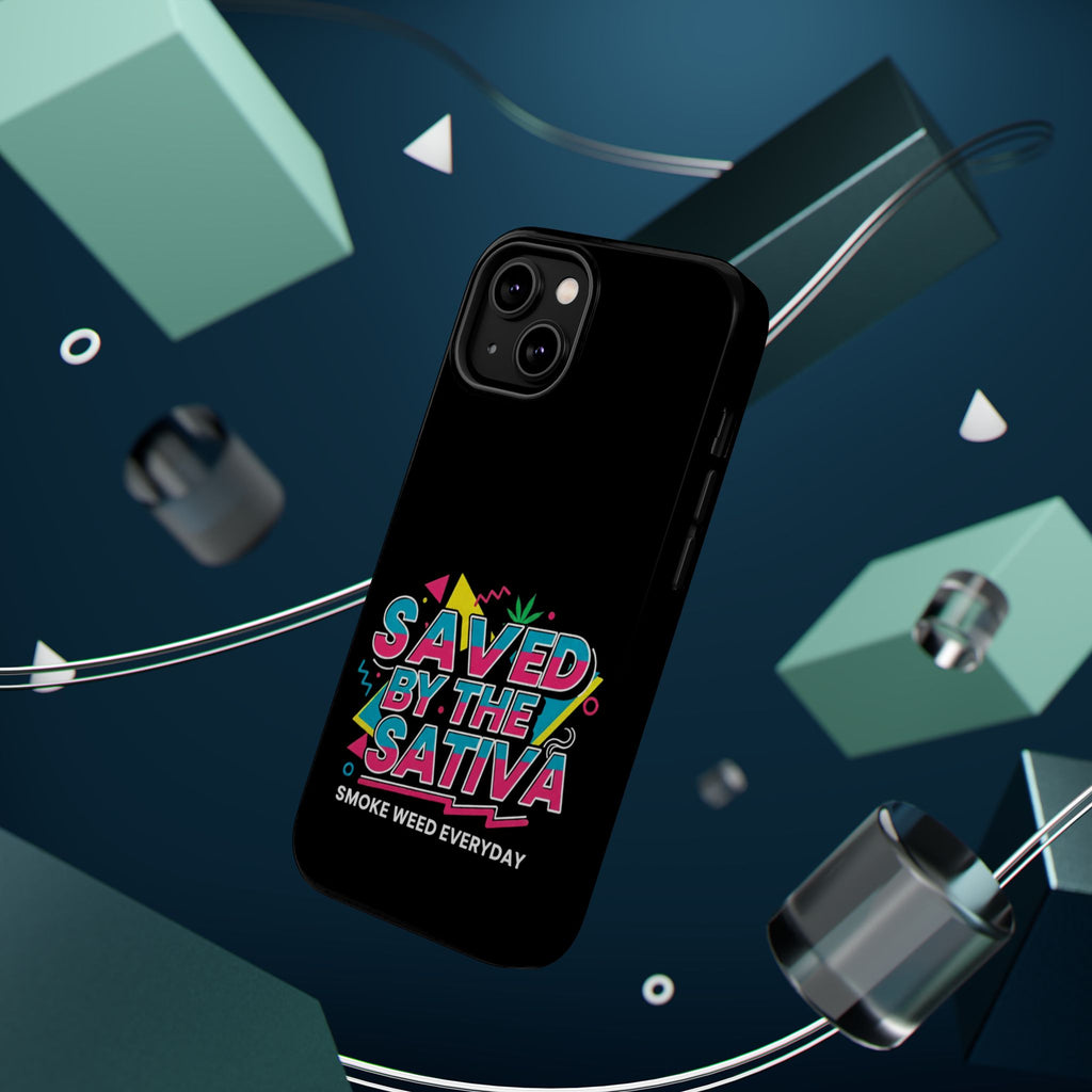 "Saved by the Sativa" Magnetic Impact-Resistant Case- Phone Case for iPhone & Android