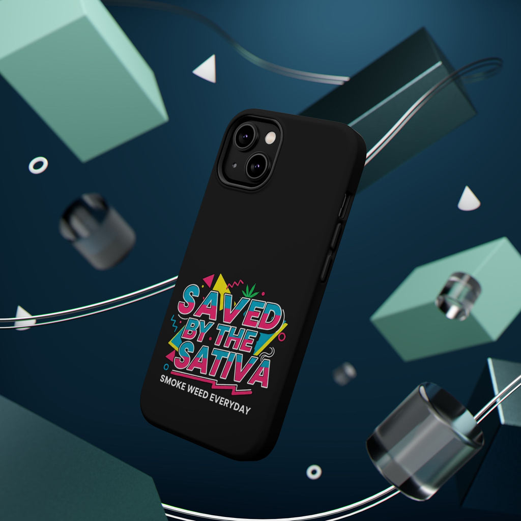 "Saved by the Sativa" Magnetic Impact-Resistant Case- Phone Case for iPhone & Android