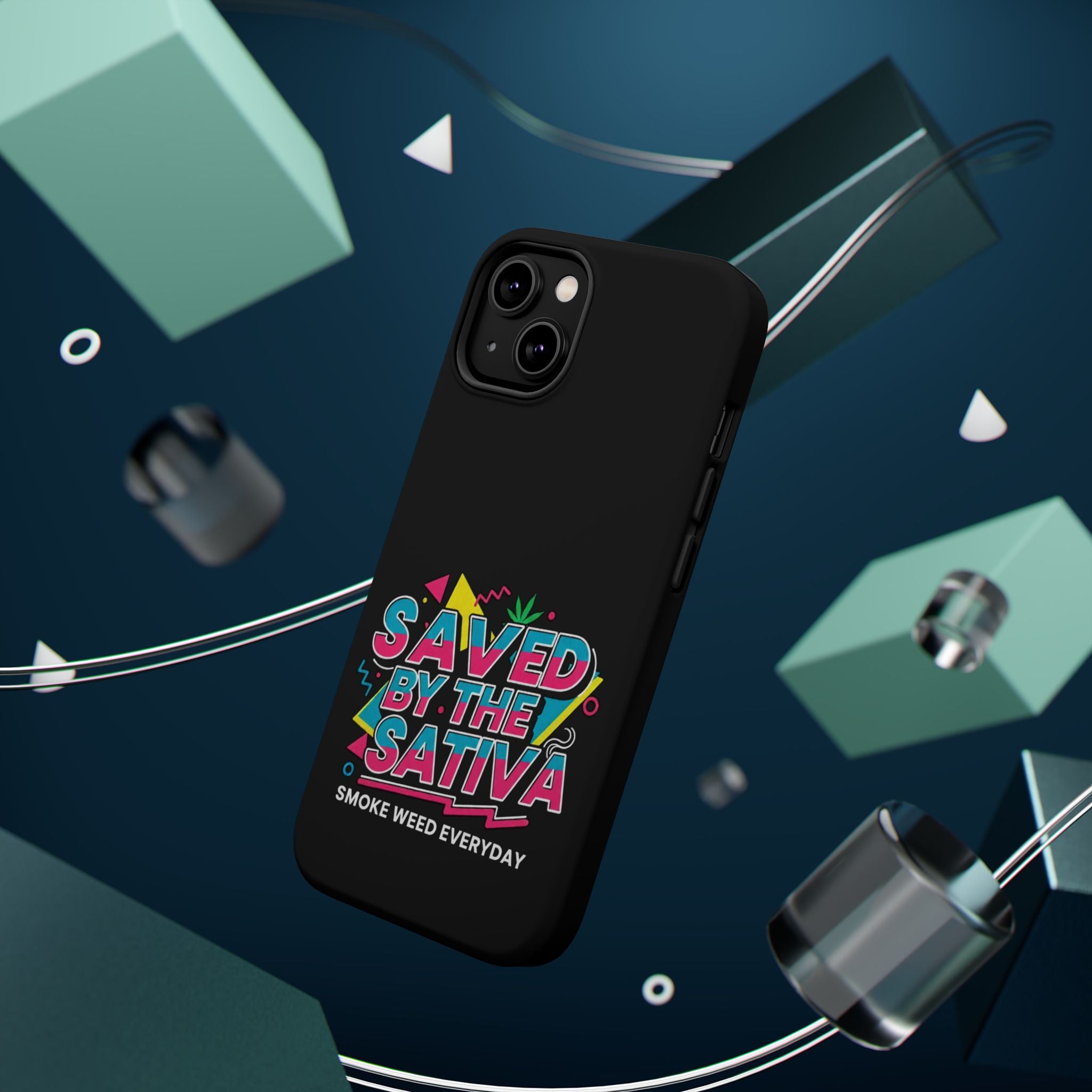"Saved by the Sativa" Magnetic Impact-Resistant Case- Phone Case for iPhone & Android