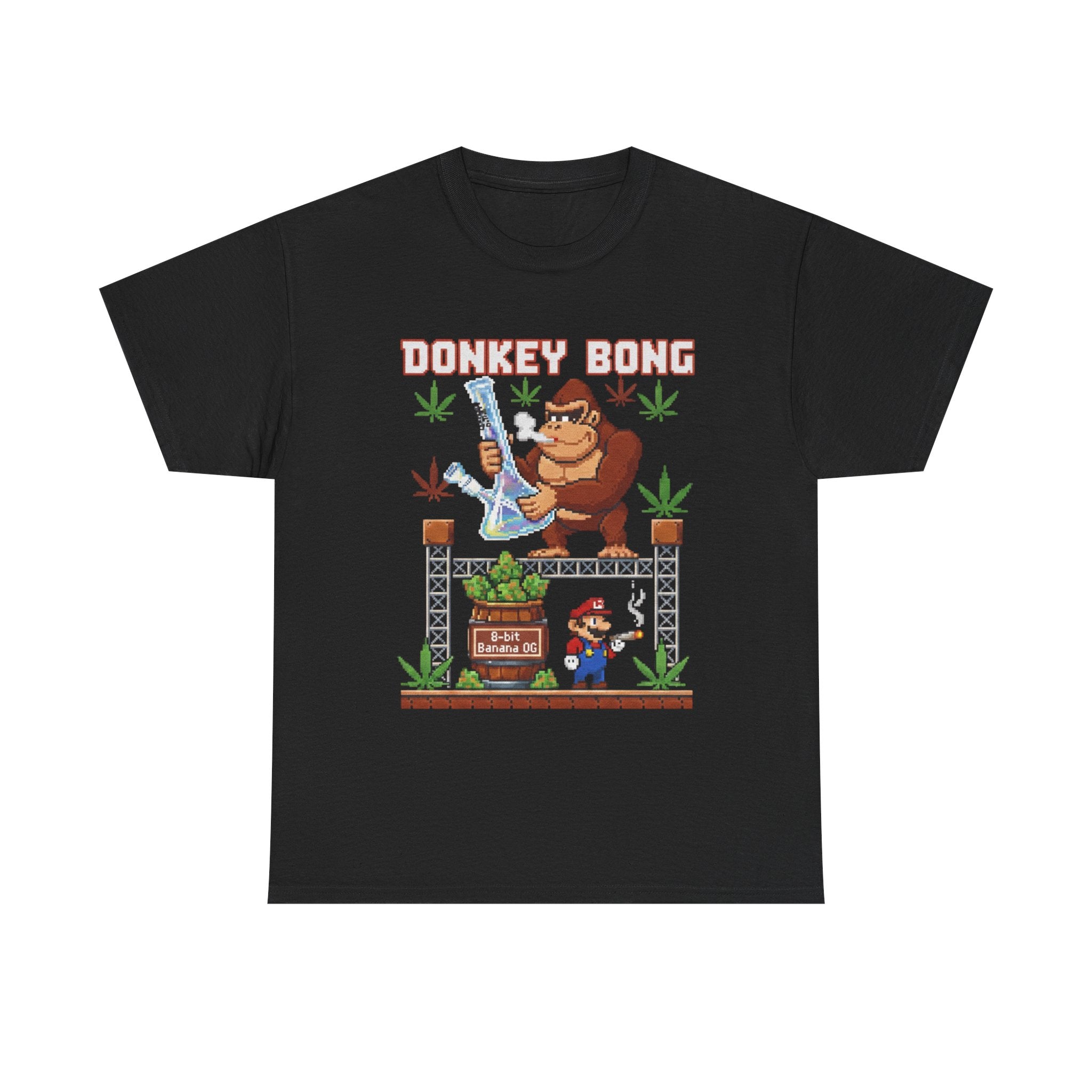 Donkey Bong Pixel Art Tee | Video Game Parody