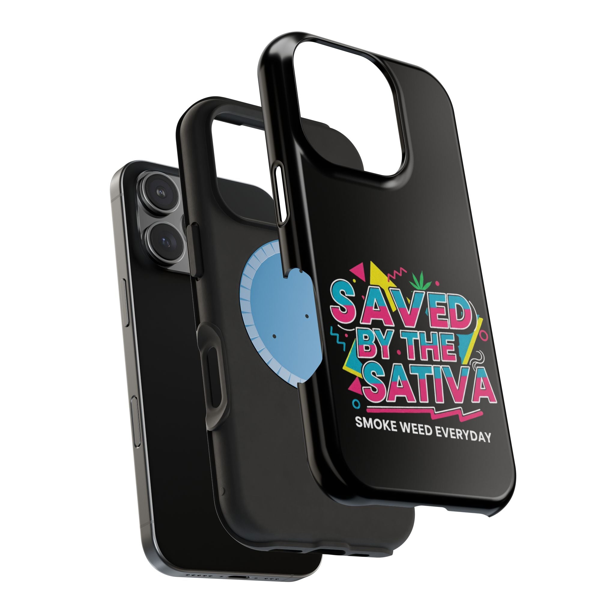 "Saved by the Sativa" Magnetic Impact-Resistant Case- Phone Case for iPhone & Android