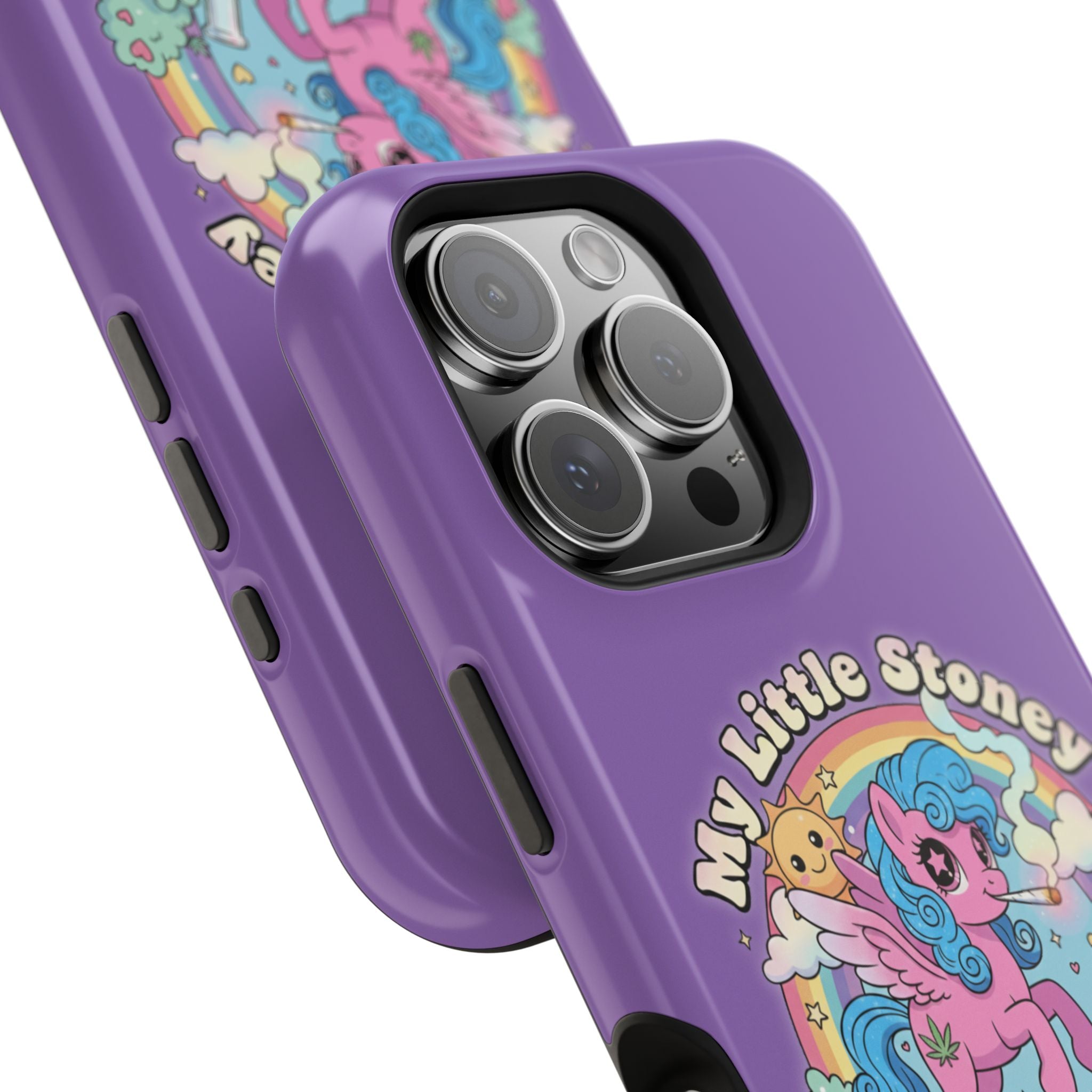 My Little Stoney Phone Case — Cute Rainbow Pony Magnetic Impact-Resistant Case for iPhone and Android
