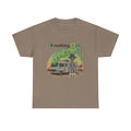 Breaking Buds Stoner Unisex Heavy Cotton Tee, Unique Casual Shirt, Perfect Gift for Fans, Festival Wear, Halloween Theme, 420