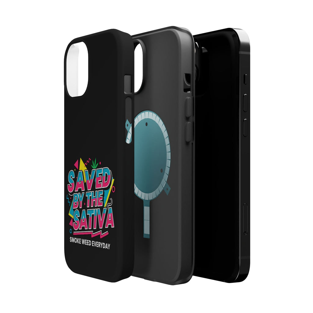 "Saved by the Sativa" Magnetic Impact-Resistant Case- Phone Case for iPhone & Android