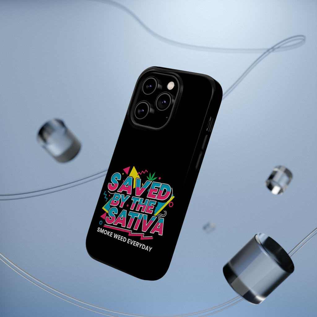 "Saved by the Sativa" Magnetic Impact-Resistant Case- Phone Case for iPhone & Android