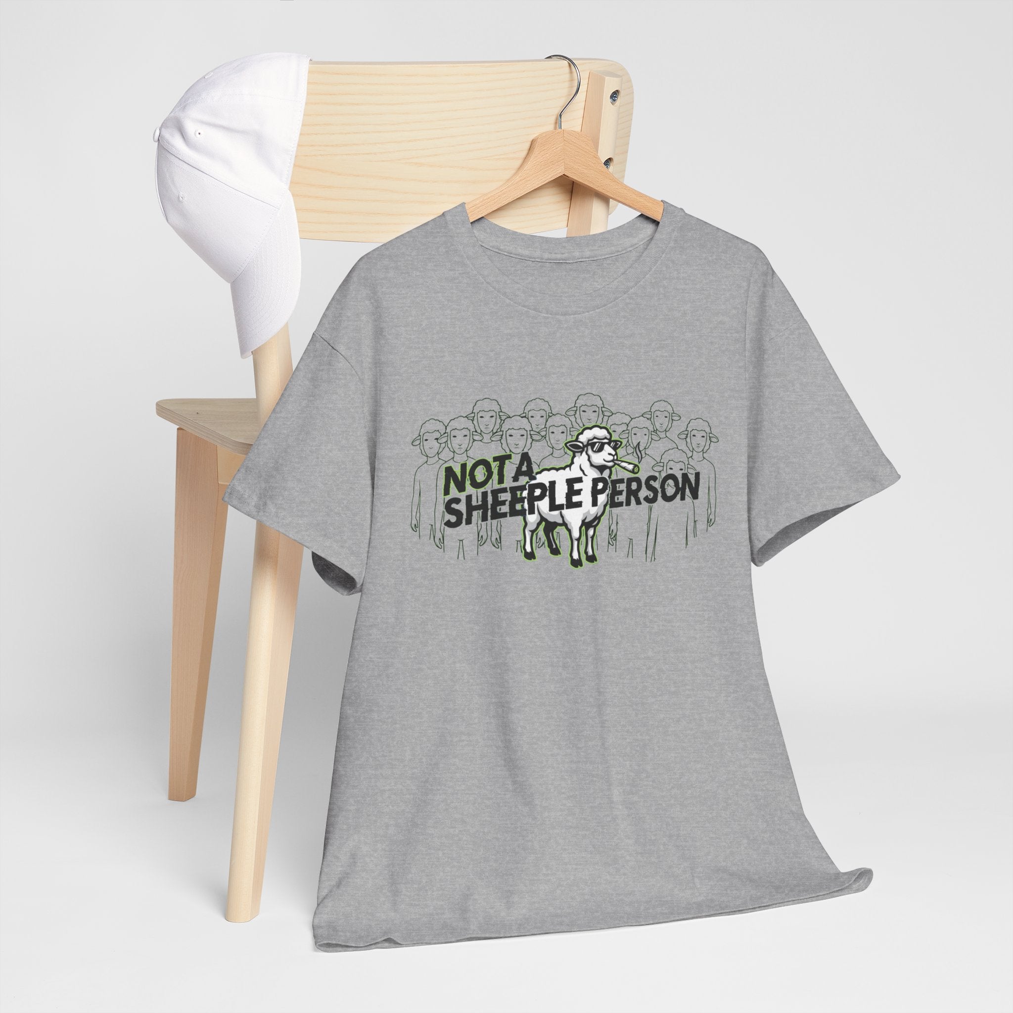 Not a Sheeple T‑Shirt — Anti‑Conformity / No NPC Graphic Tee