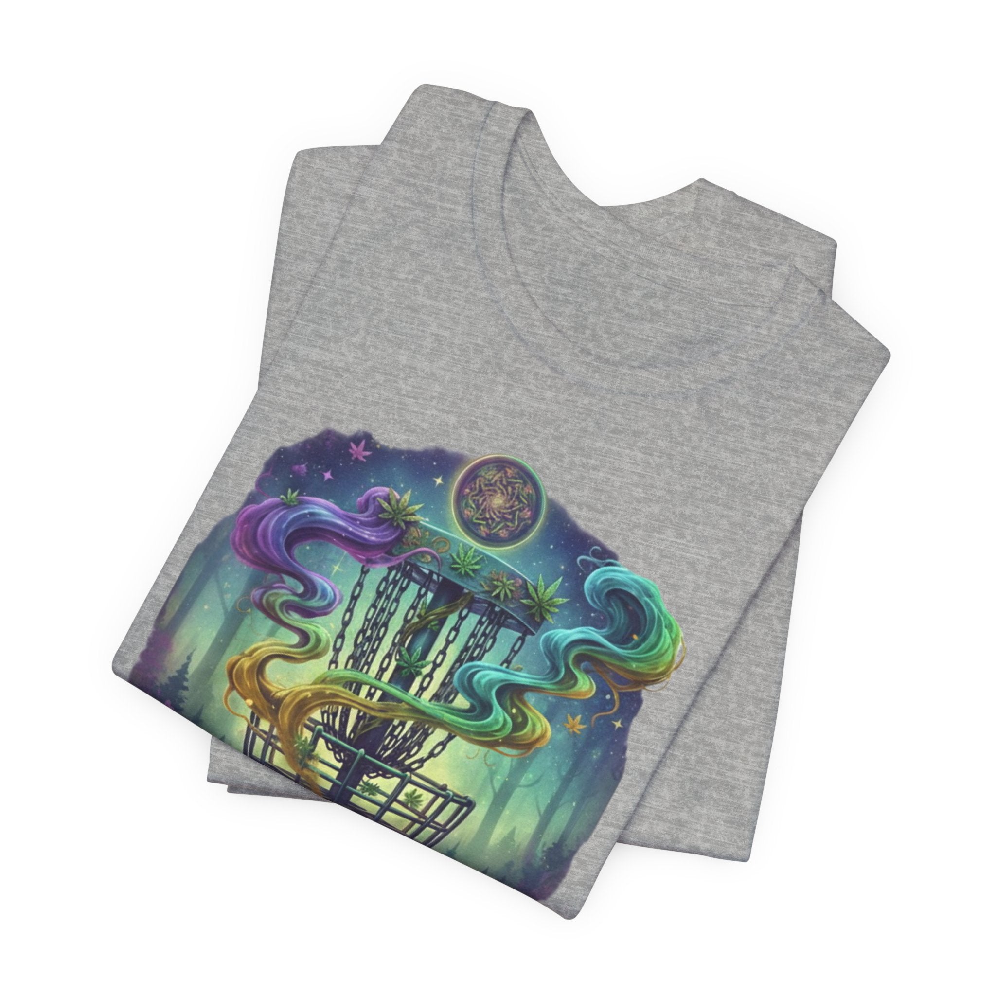 Smoke Putts Disc Golf T-Shirt, Stoner 420 Graphic Tee, Unisex Jersey Short Sleeve Tee for Smokers, , Gift for Stoners, Weed Frolph,