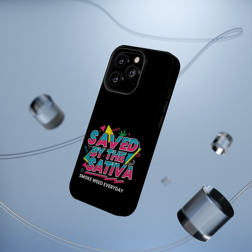 "Saved by the Sativa" Magnetic Impact-Resistant Case- Phone Case for iPhone & Android