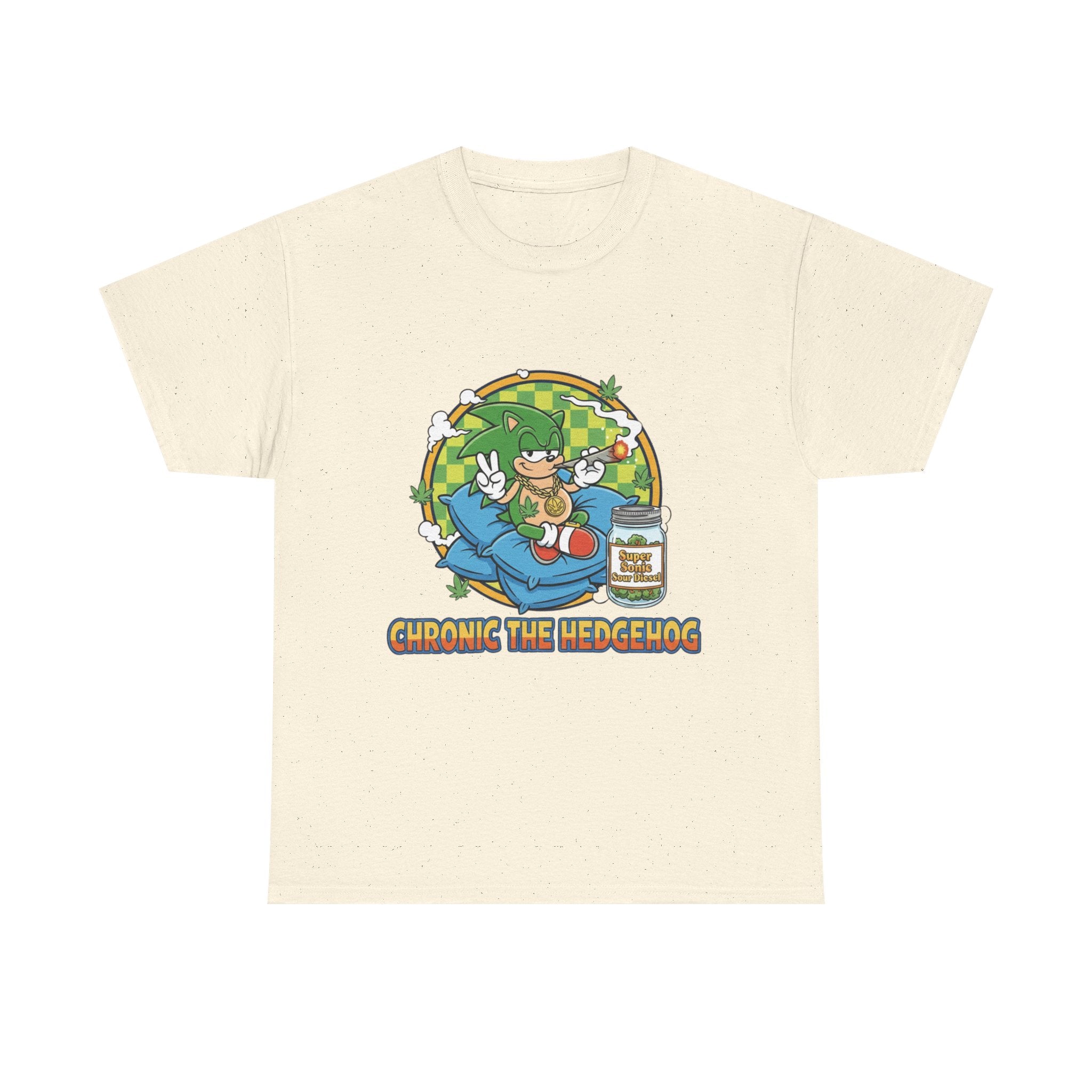 Chronic the Hedgehog Retro Game Parody T-Shirt