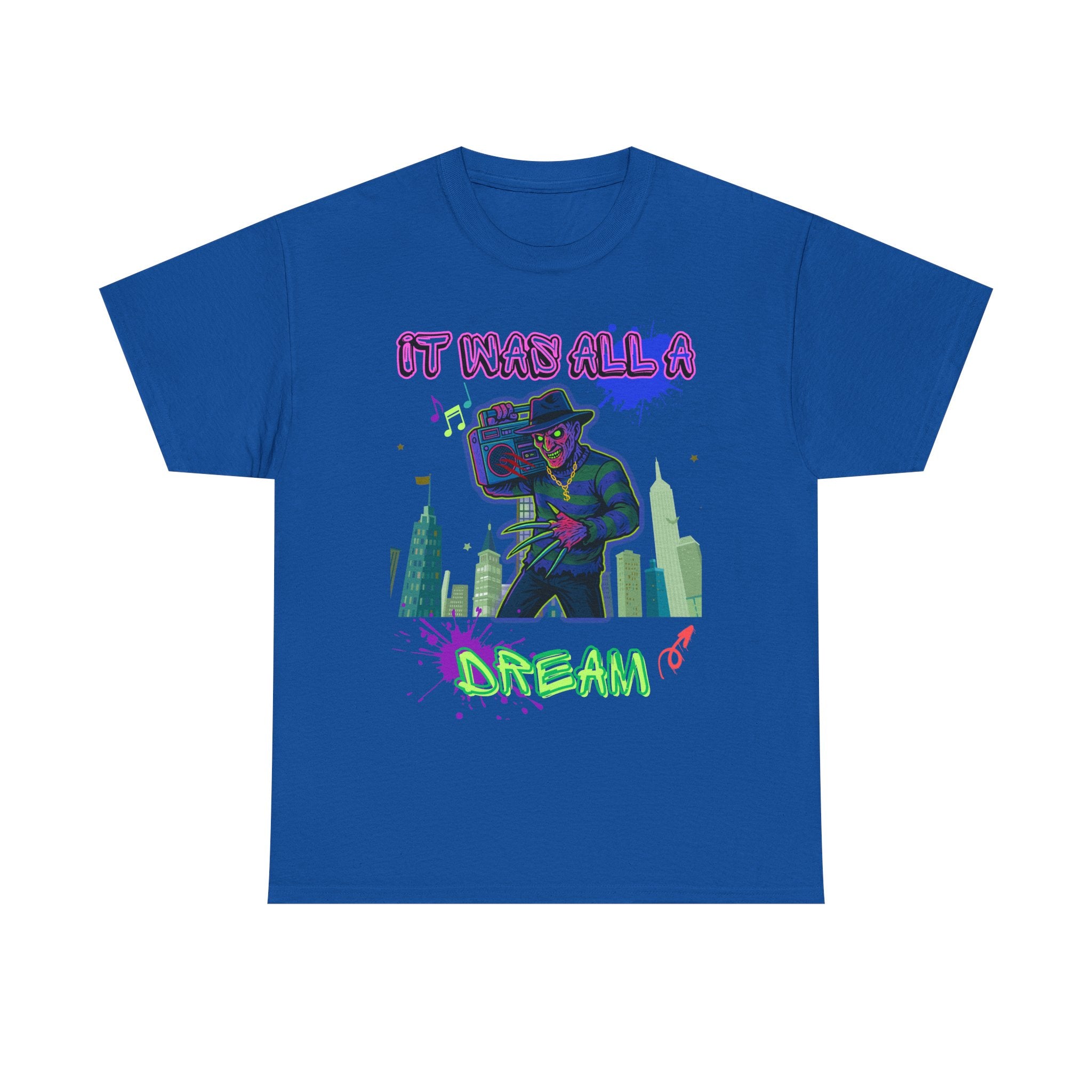 It Was All A Dream Unisex Heavy Cotton Tee - Streetwear, Graphic Tee, Hip Hop Fashion, Casual Wear, Gift Ideas