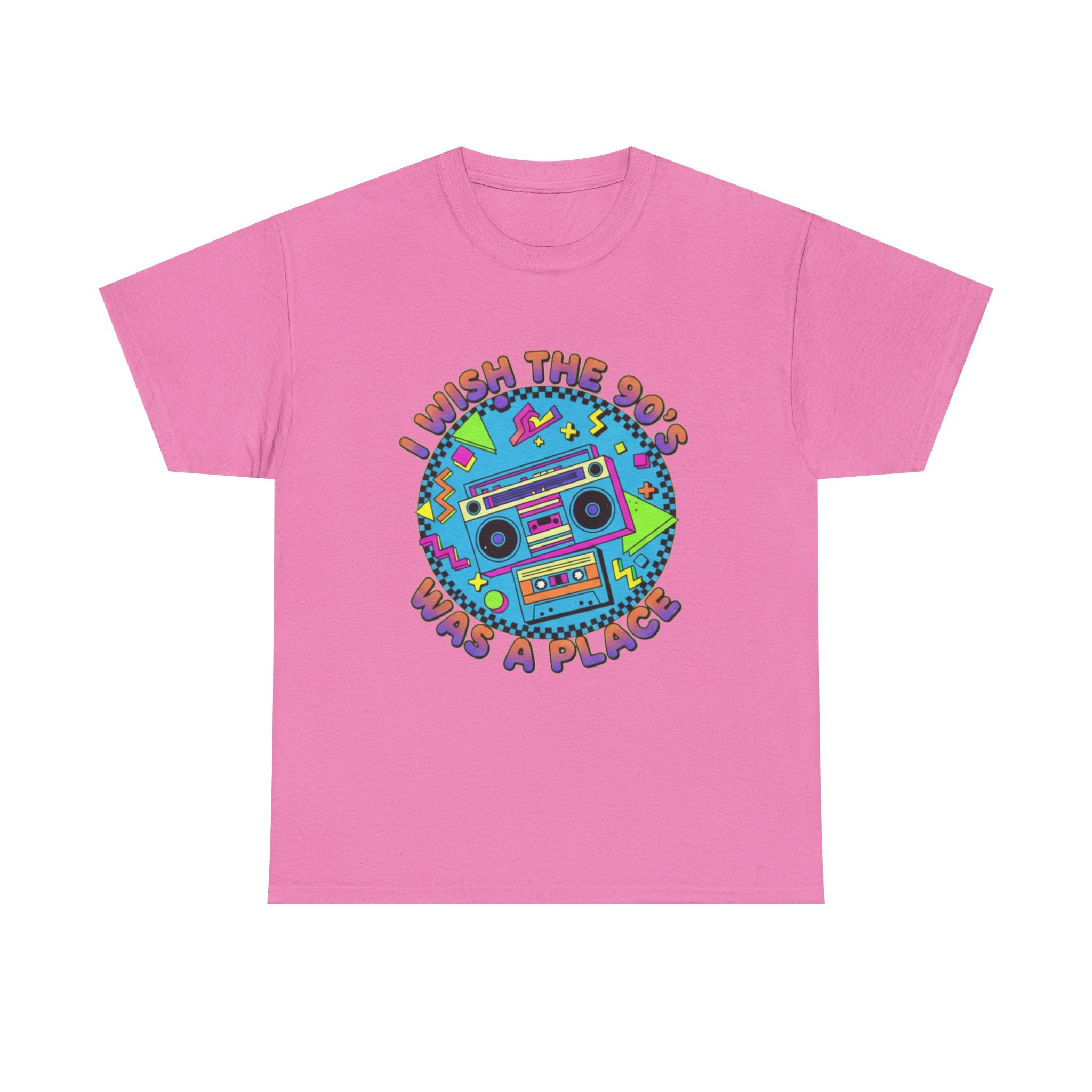 I Wish The 90s Was a Place Retro Boombox T-Shirt