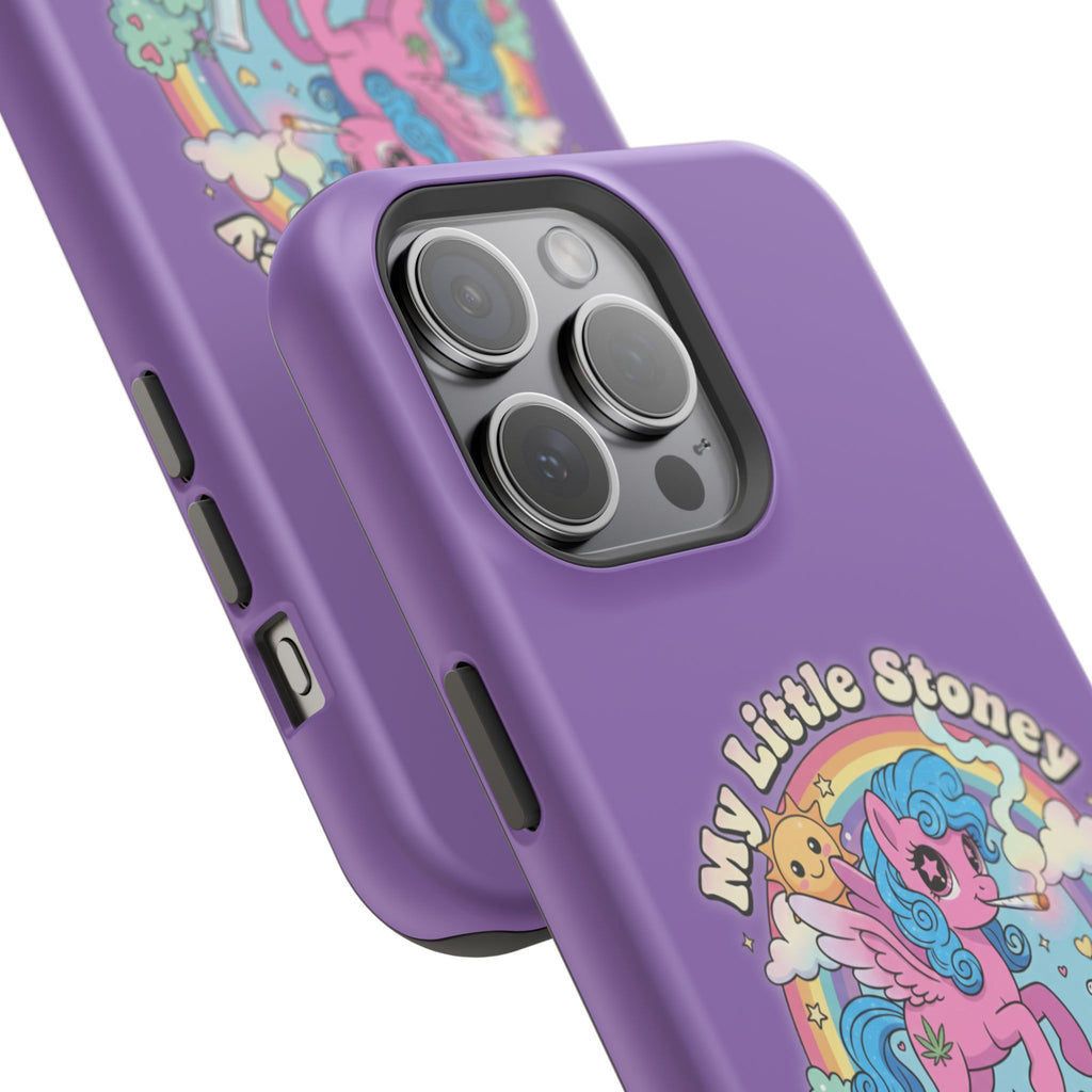 My Little Stoney Phone Case — Cute Rainbow Pony Magnetic Impact-Resistant Case for iPhone and Android
