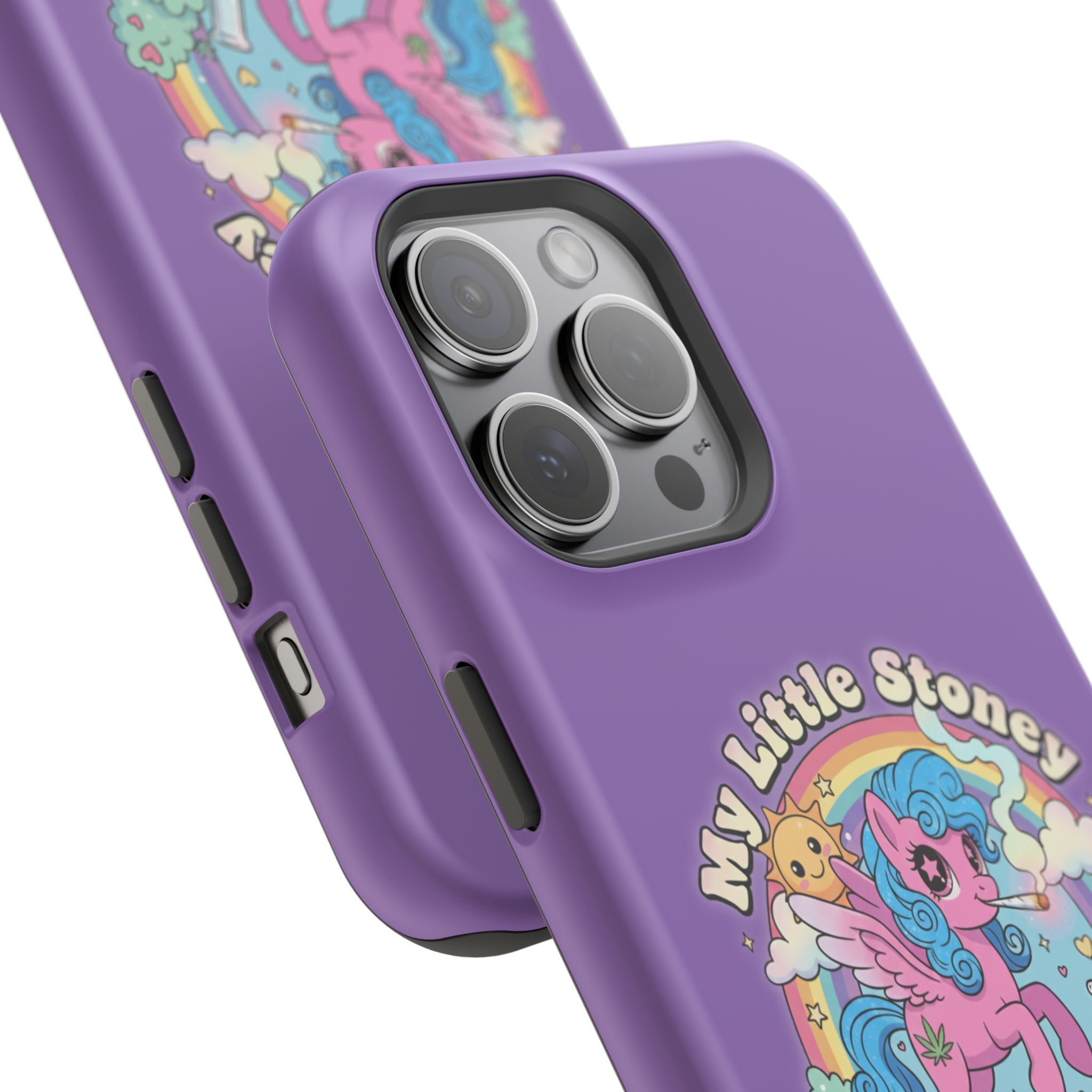 My Little Stoney Phone Case — Cute Rainbow Pony Magnetic Impact-Resistant Case for iPhone and Android