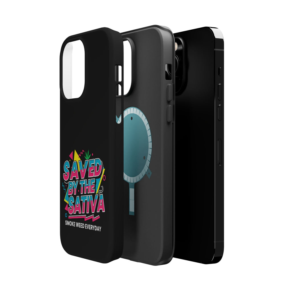 "Saved by the Sativa" Magnetic Impact-Resistant Case- Phone Case for iPhone & Android
