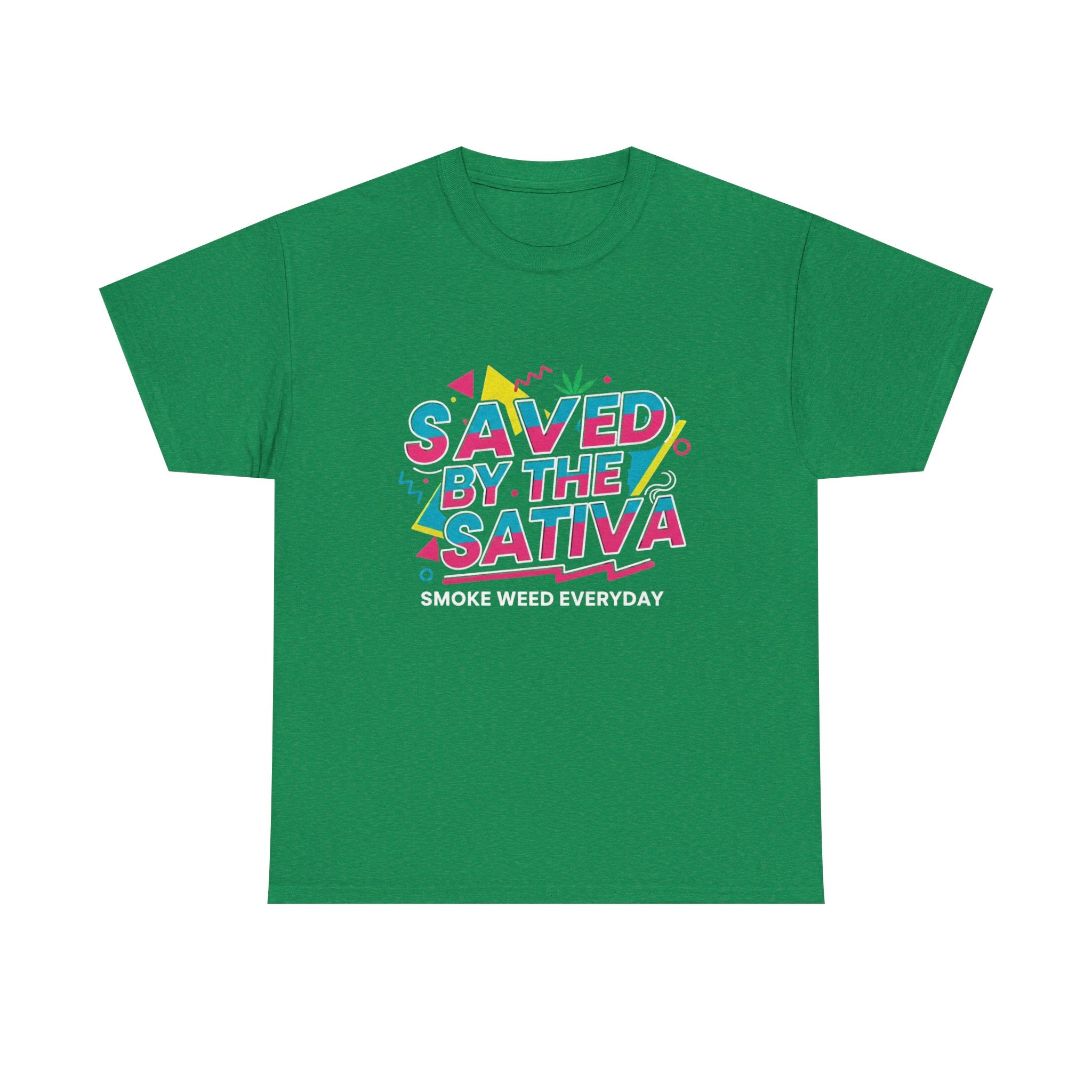 Saved by the Sativa Retro 90s Graphic Tee