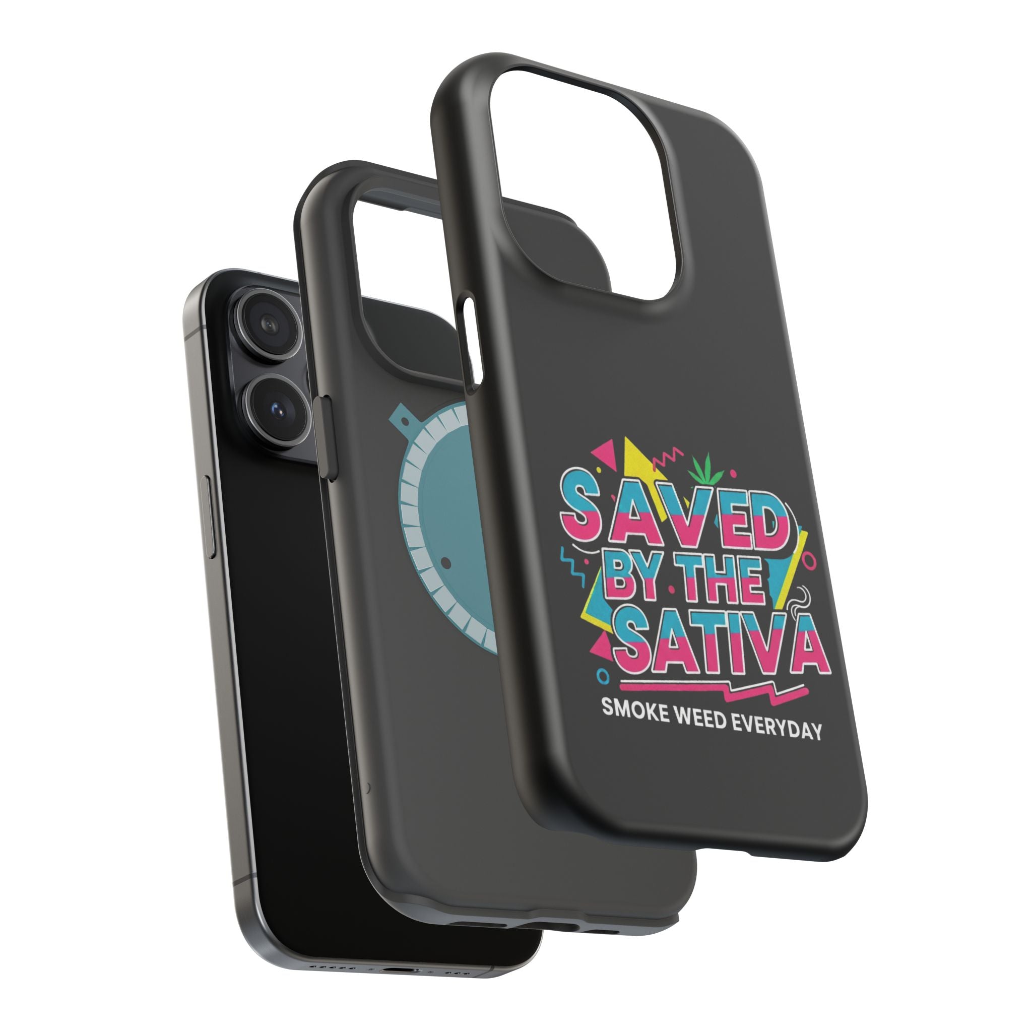 "Saved by the Sativa" Magnetic Impact-Resistant Case- Phone Case for iPhone & Android