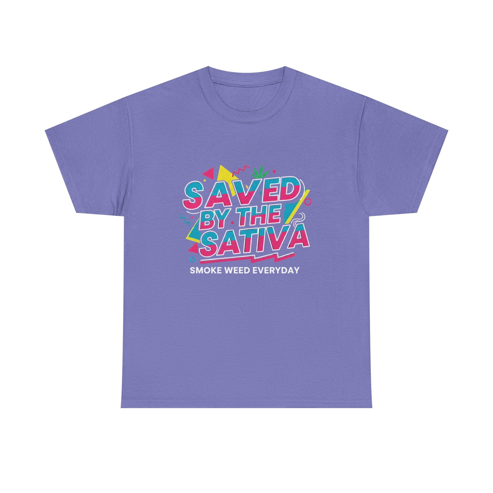 Saved by the Sativa Retro 90s Graphic Tee