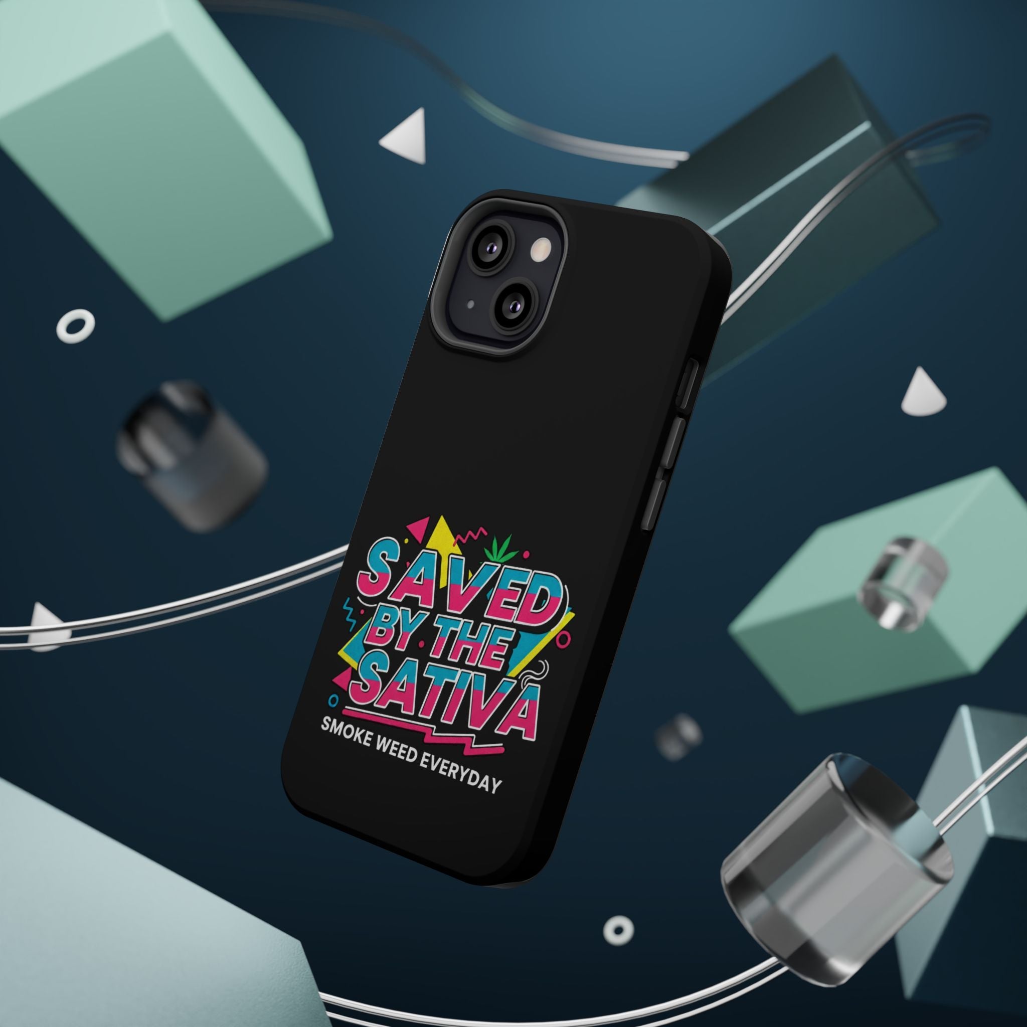 "Saved by the Sativa" Magnetic Impact-Resistant Case- Phone Case for iPhone & Android
