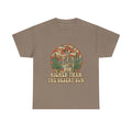 Higher Than the Desert Sun Skeleton Cowboy Tee | Desert Cactus Retro Graphic