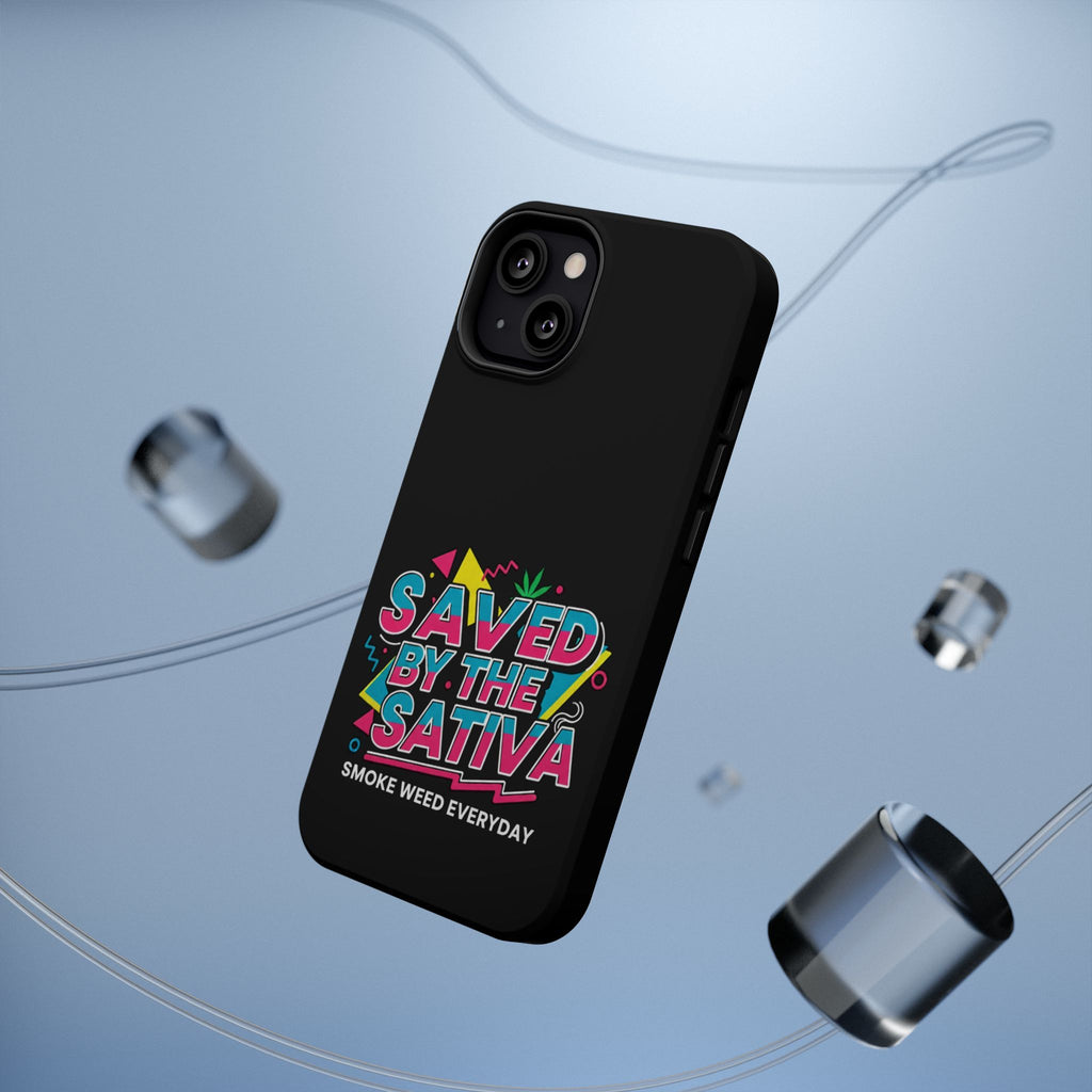 "Saved by the Sativa" Magnetic Impact-Resistant Case- Phone Case for iPhone & Android