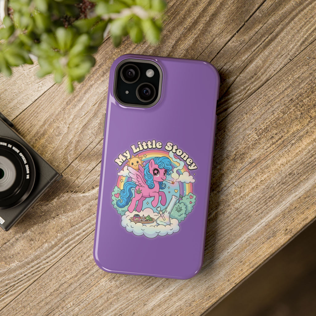 My Little Stoney Phone Case — Cute Rainbow Pony Magnetic Impact-Resistant Case for iPhone and Android