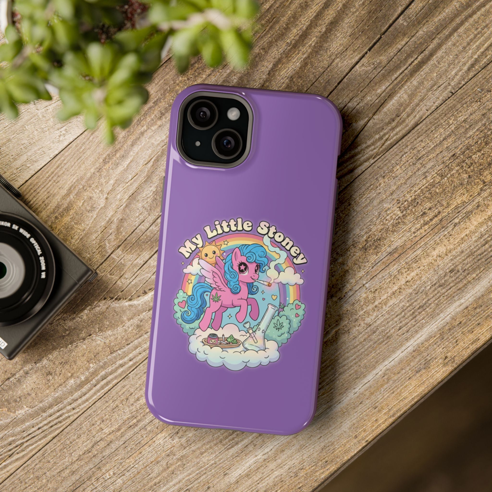 My Little Stoney Phone Case — Cute Rainbow Pony Magnetic Impact-Resistant Case for iPhone and Android