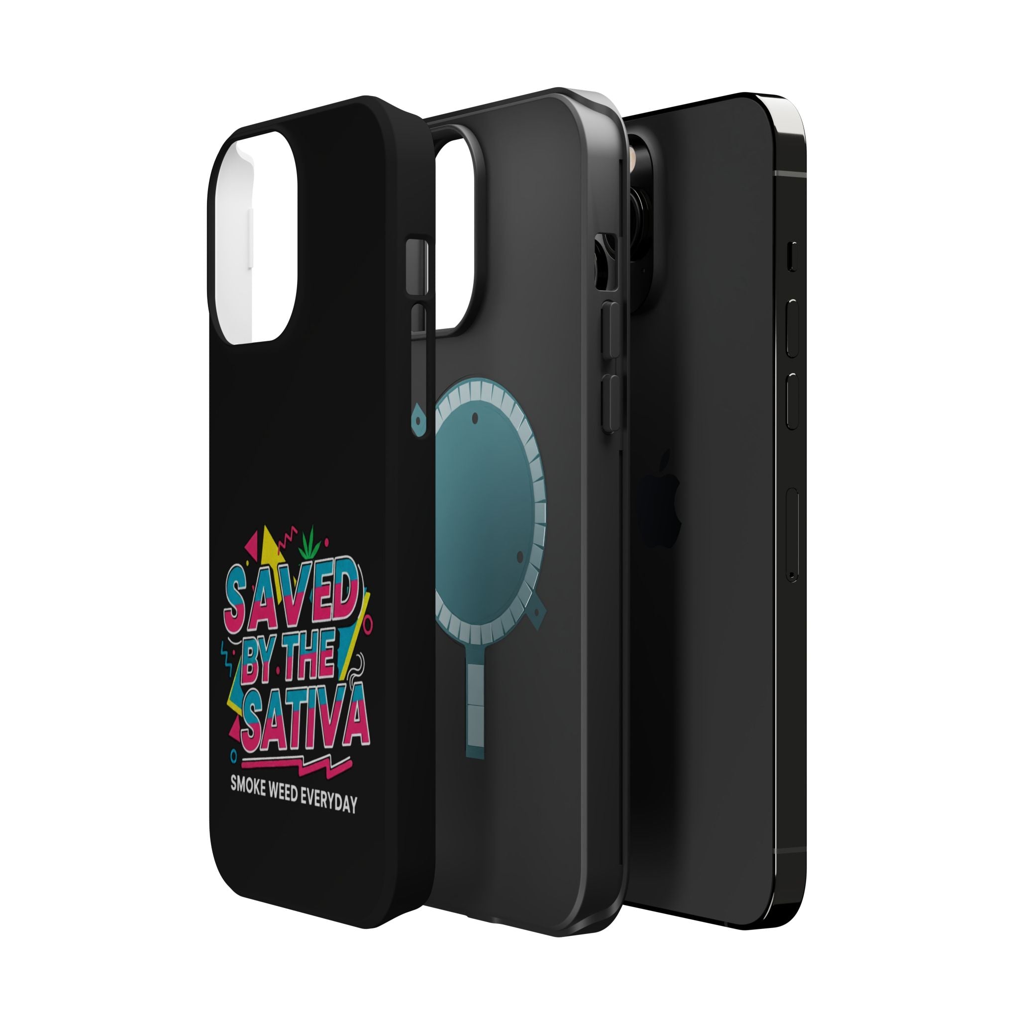 "Saved by the Sativa" Magnetic Impact-Resistant Case- Phone Case for iPhone & Android