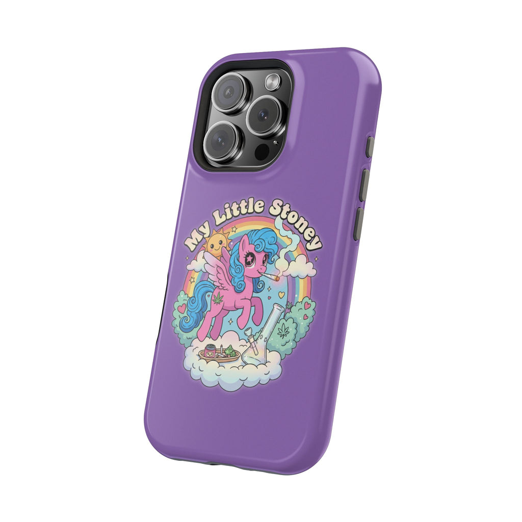 My Little Stoney Phone Case — Cute Rainbow Pony Magnetic Impact-Resistant Case for iPhone and Android