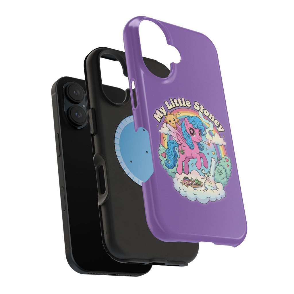 My Little Stoney Phone Case — Cute Rainbow Pony Magnetic Impact-Resistant Case for iPhone and Android