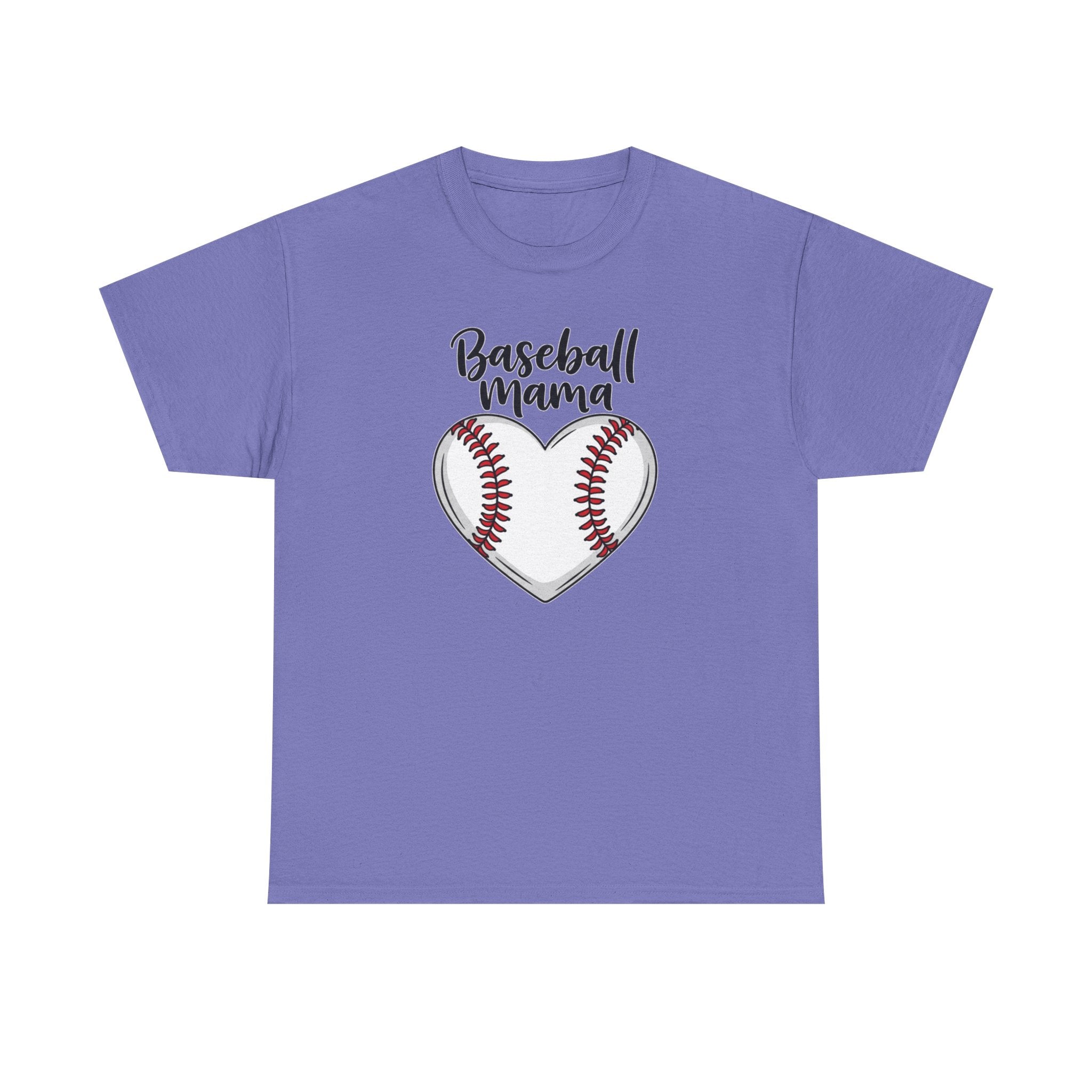 Baseball Mama heart baseball T-shirt | Mom team shirt, sports mom tee