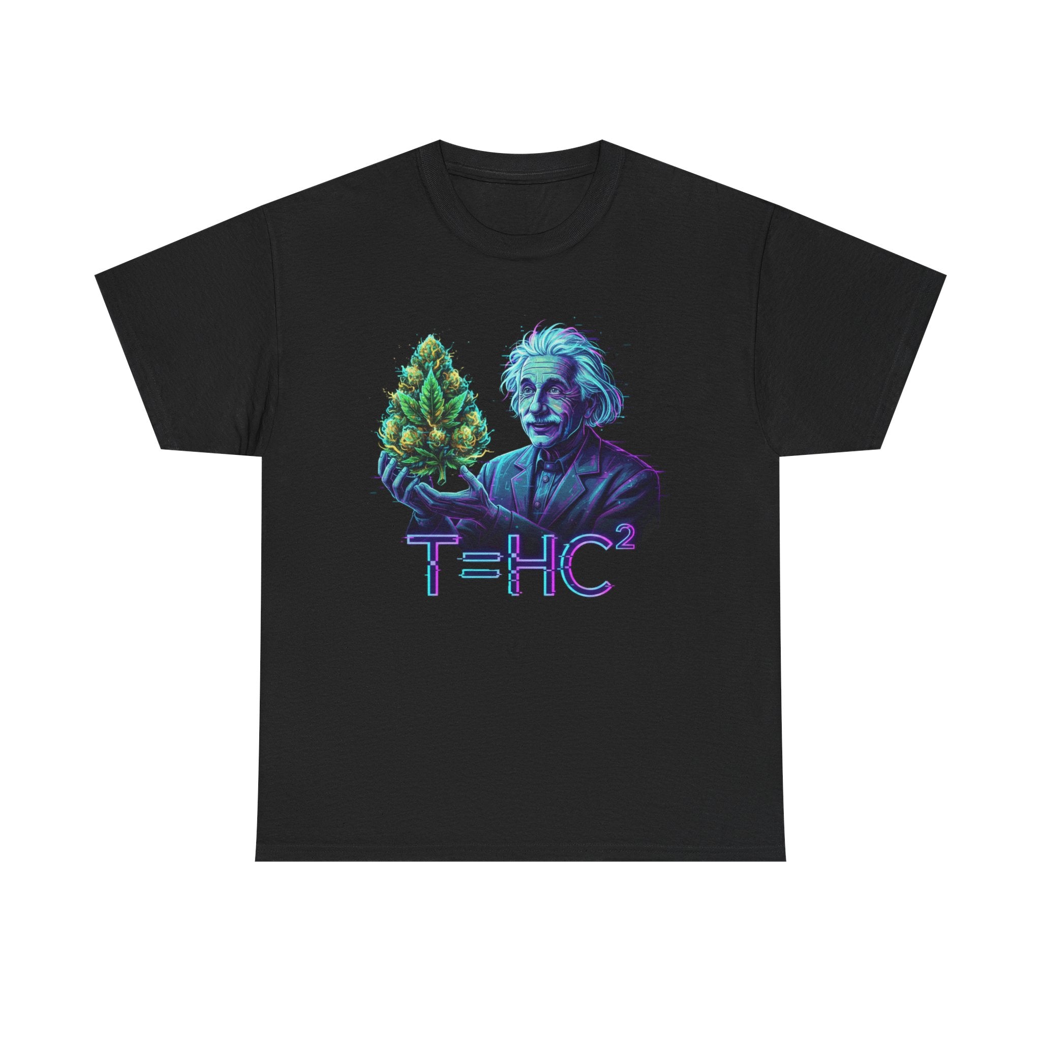 Einstein Holding Nugget T-Shirt | Funny Science Stoner Tee