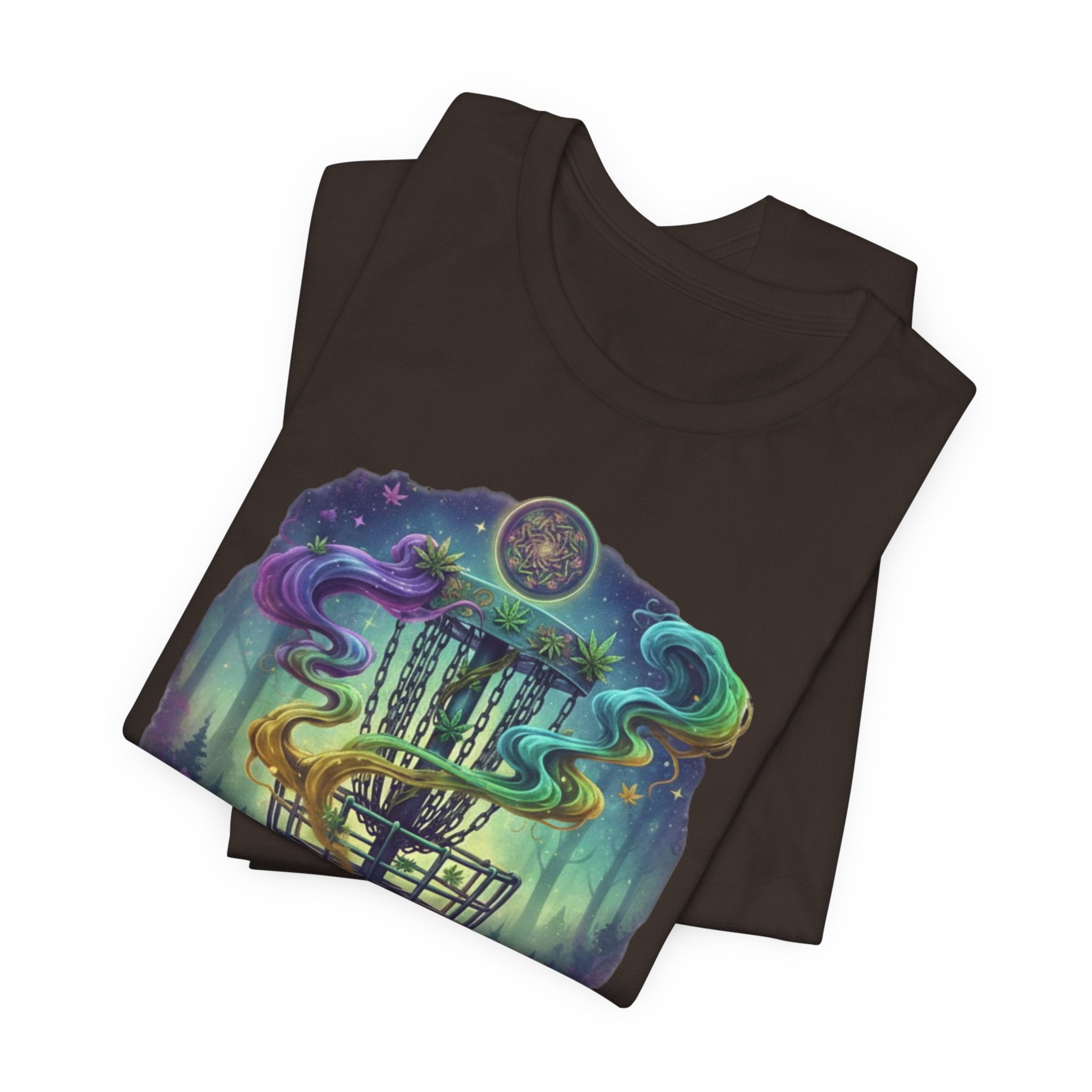 Smoke Putts Disc Golf T-Shirt, Stoner 420 Graphic Tee, Unisex Jersey Short Sleeve Tee for Smokers, , Gift for Stoners, Weed Frolph,