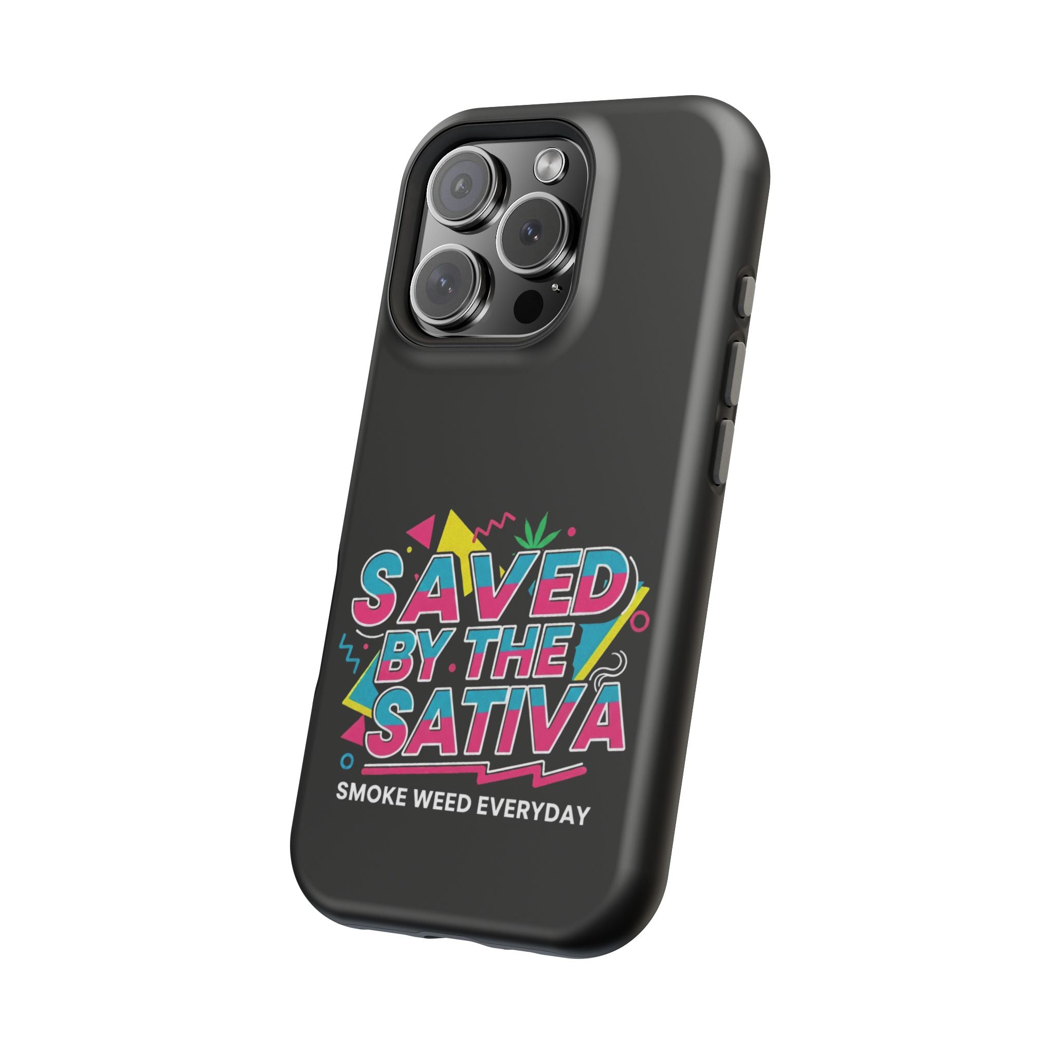"Saved by the Sativa" Magnetic Impact-Resistant Case- Phone Case for iPhone & Android