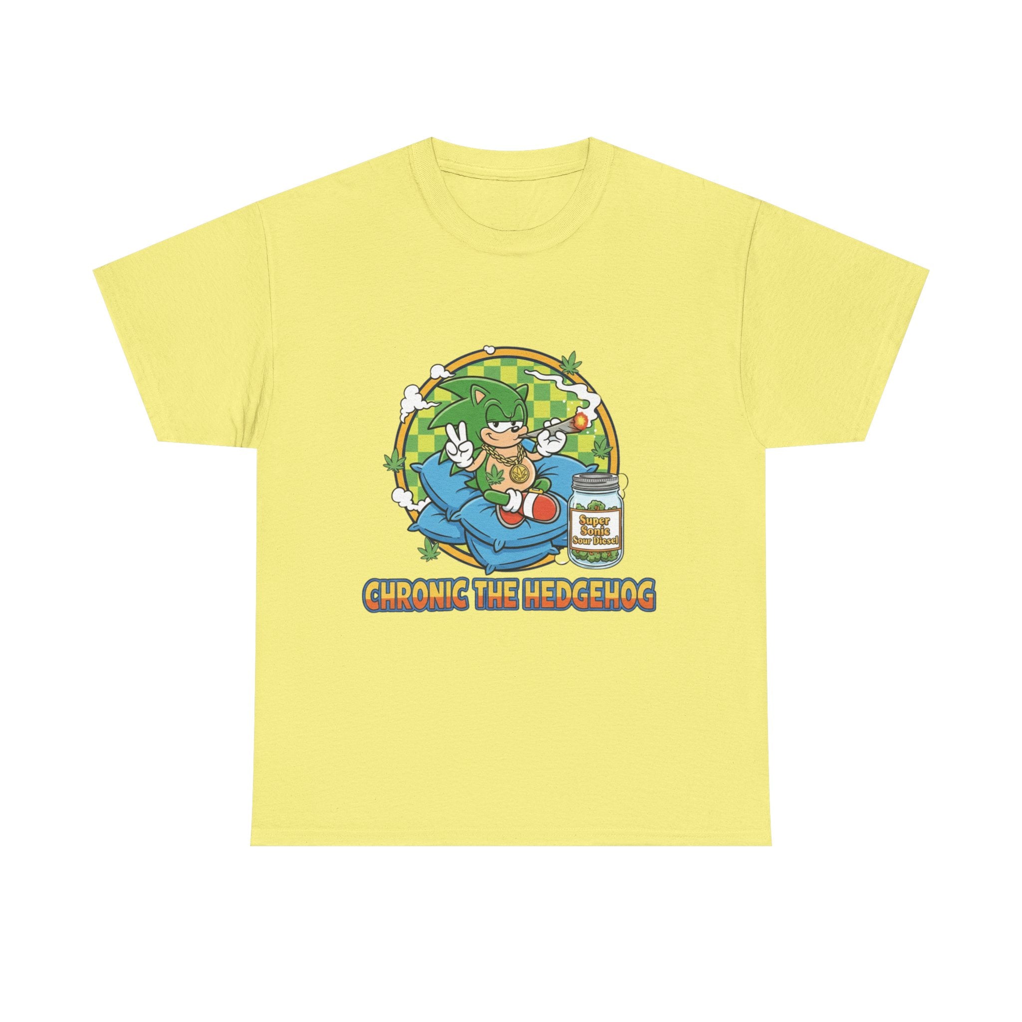 Chronic the Hedgehog Retro Game Parody T-Shirt