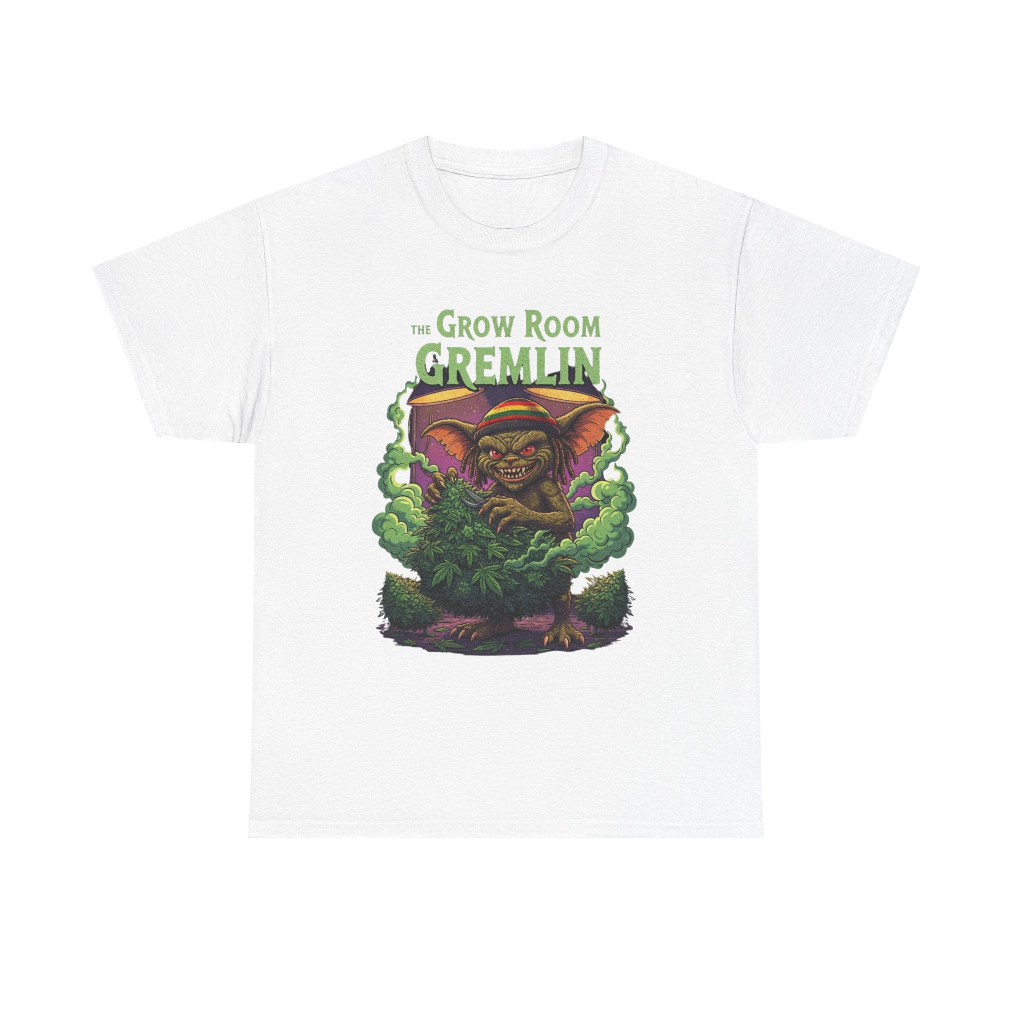 Plant Monster Illustration Grow Room T-Shirt | Stoner Cartoon Nostalgic Tee