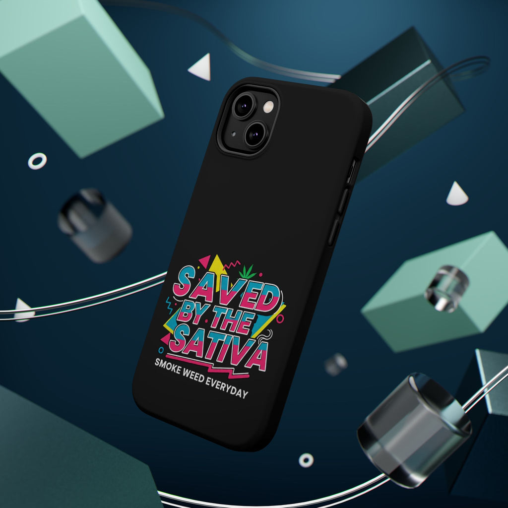 "Saved by the Sativa" Magnetic Impact-Resistant Case- Phone Case for iPhone & Android