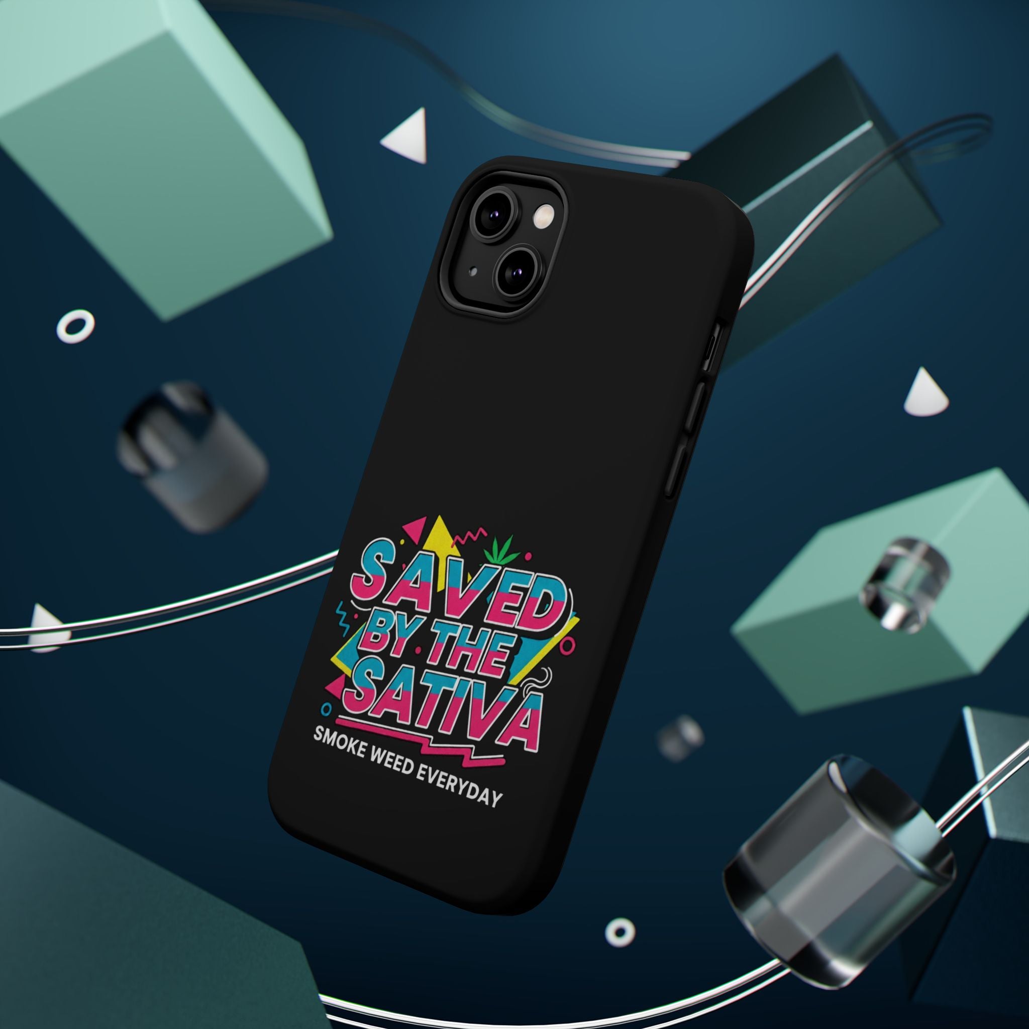"Saved by the Sativa" Magnetic Impact-Resistant Case- Phone Case for iPhone & Android