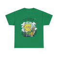 Nostalgic Cartoon Underwater Stoner Pineapple Tee, 420 Humor, Gift for Stoners