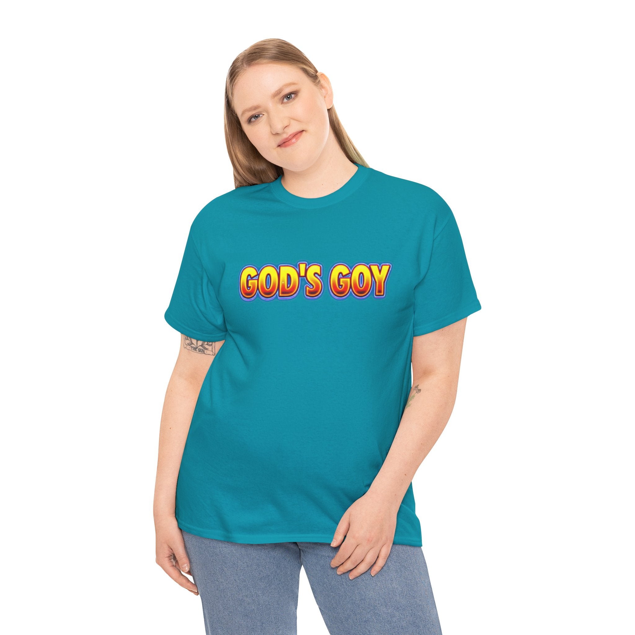 "GOD'S GOY" Bold Retro Graphic Tee