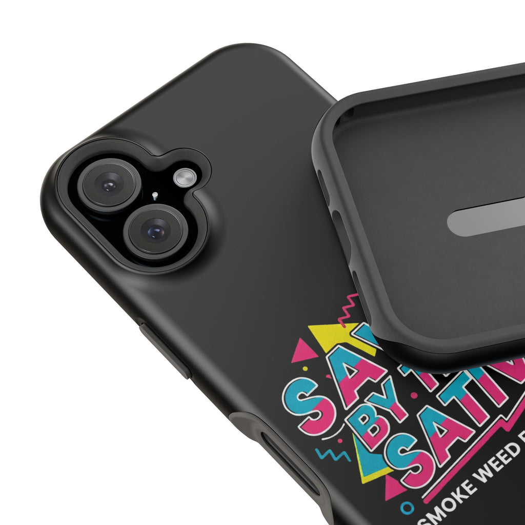 "Saved by the Sativa" Magnetic Impact-Resistant Case- Phone Case for iPhone & Android