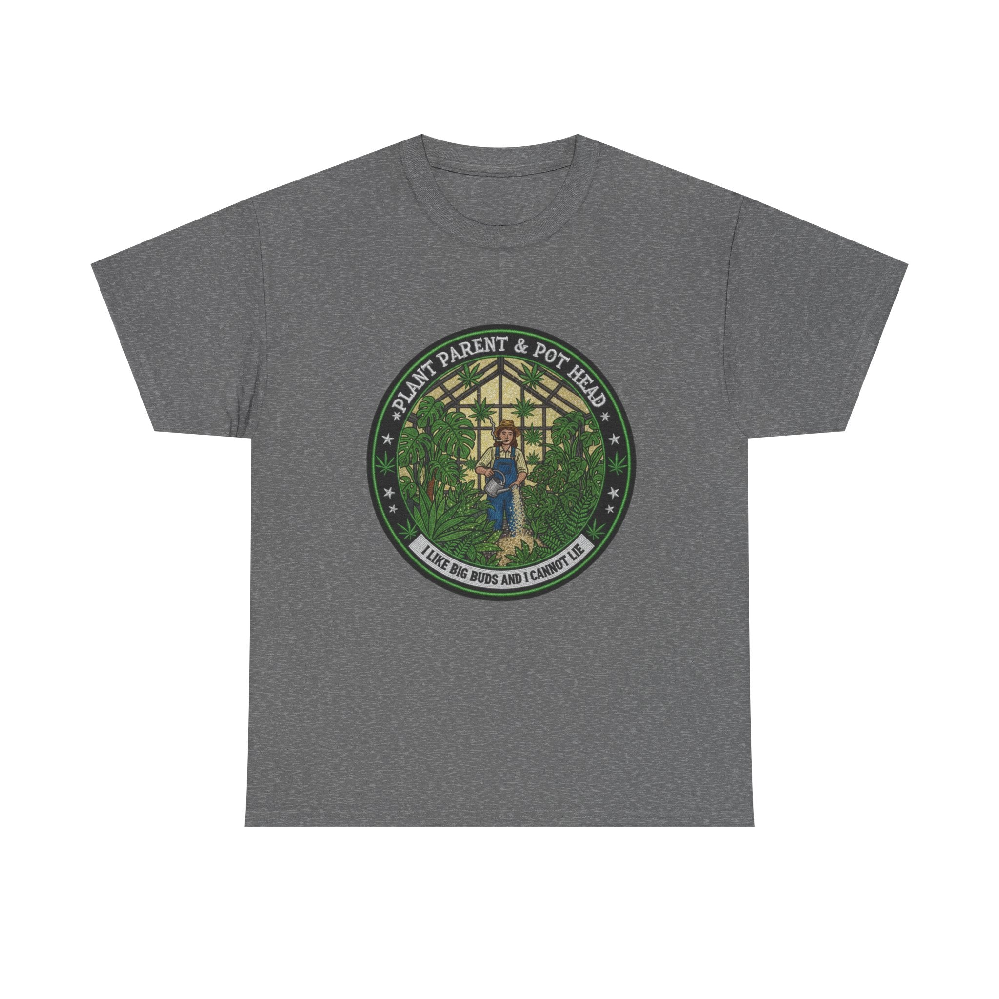 I Like Big Buds Graphic Tee | Funny Plant Parent Stoner Shirt