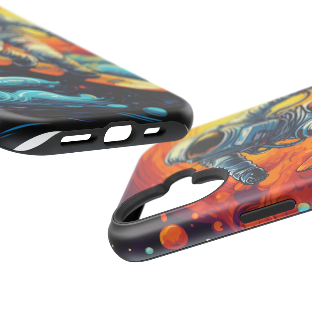 Astronaut Surfing Tough Case | Galaxy Phone Cover, Space Lover Gift, Unique Phone Case, Trendy Tech Accessory, Cool Gift Idea