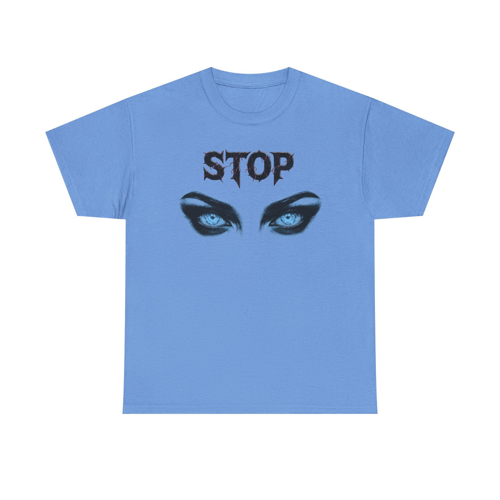 "Stop" Demon Eyes Graphic Tee