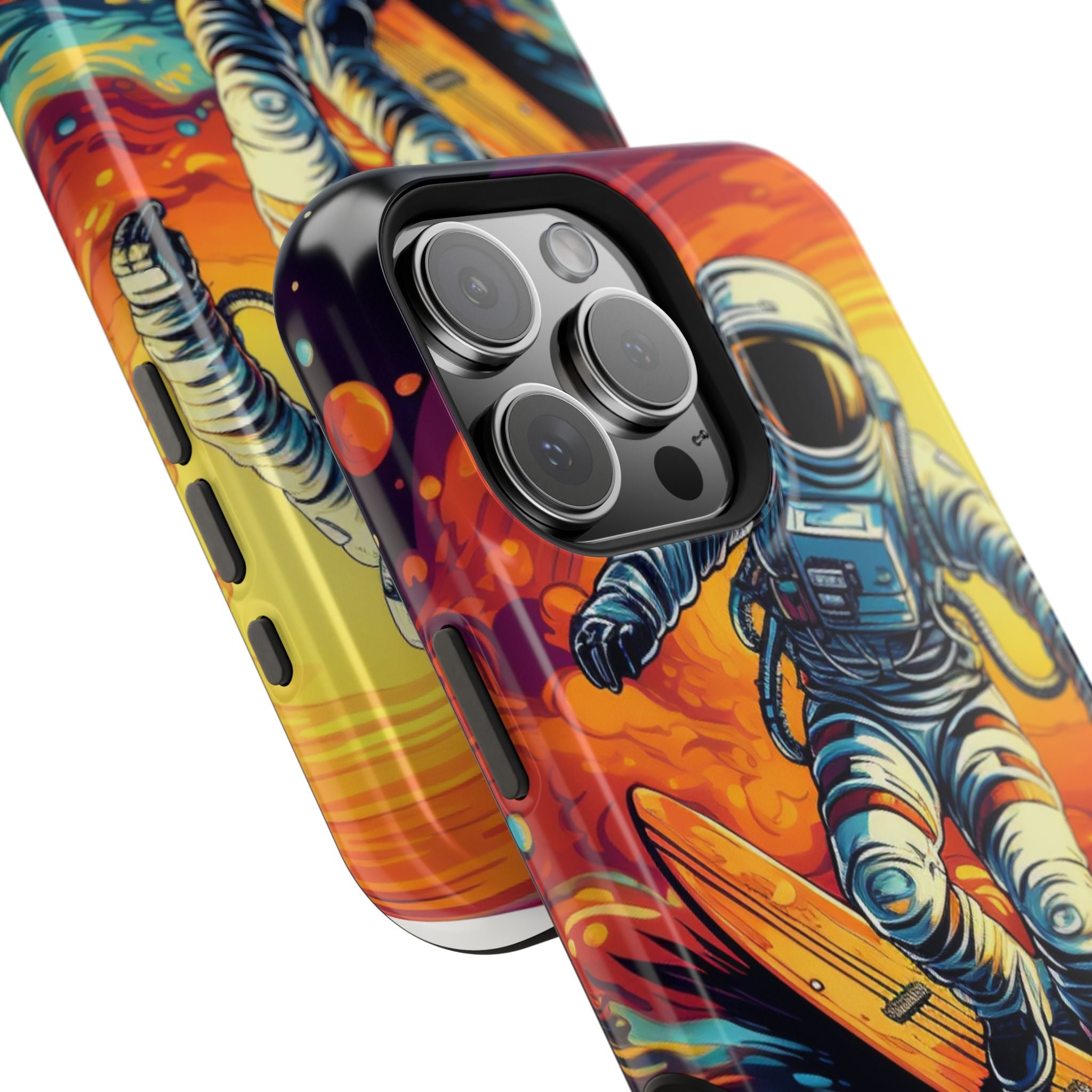 Astronaut Surfing Tough Case | Galaxy Phone Cover, Space Lover Gift, Unique Phone Case, Trendy Tech Accessory, Cool Gift Idea