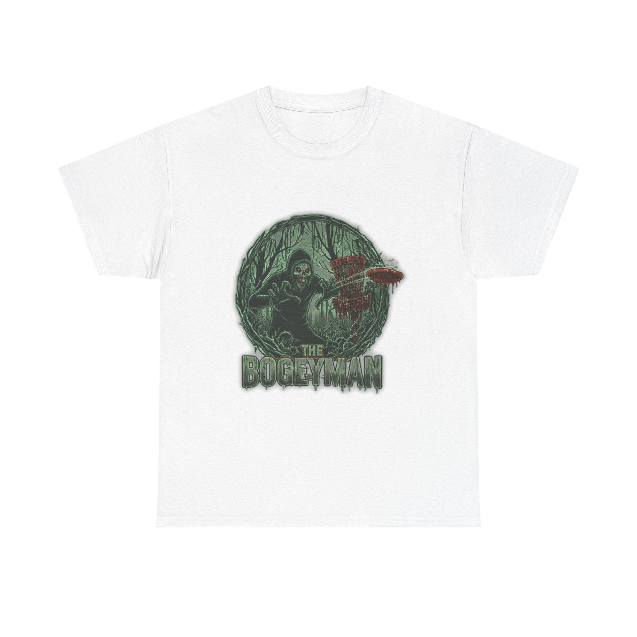Mystical Bogeyman Disc Golf Tee | Unique Graphic T-Shirt, Halloween Costume, Horror Fans Gift, Unisex Fashion, Spooky Vibe, Casual Wear