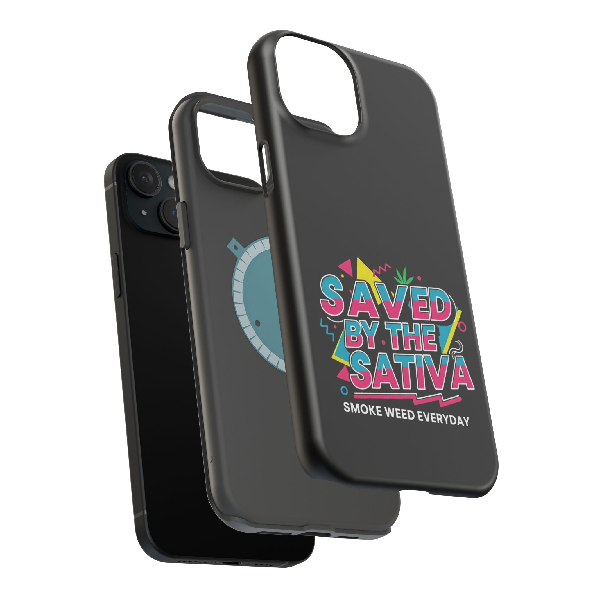 "Saved by the Sativa" Magnetic Impact-Resistant Case- Phone Case for iPhone & Android