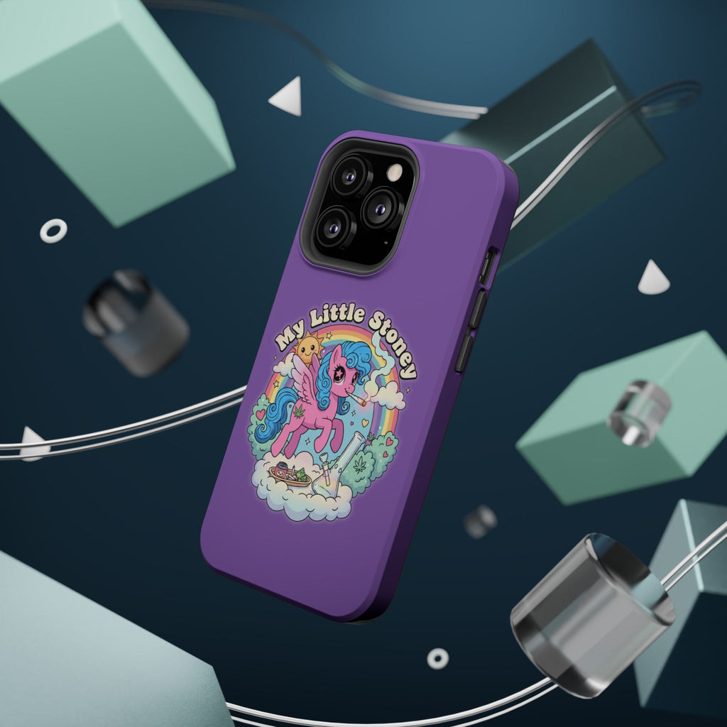 My Little Stoney Phone Case — Cute Rainbow Pony Magnetic Impact-Resistant Case for iPhone and Android