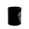 Mortgage Loan Processor mug | Black Ceramic Coffee Mug, Funny Workplace Typography