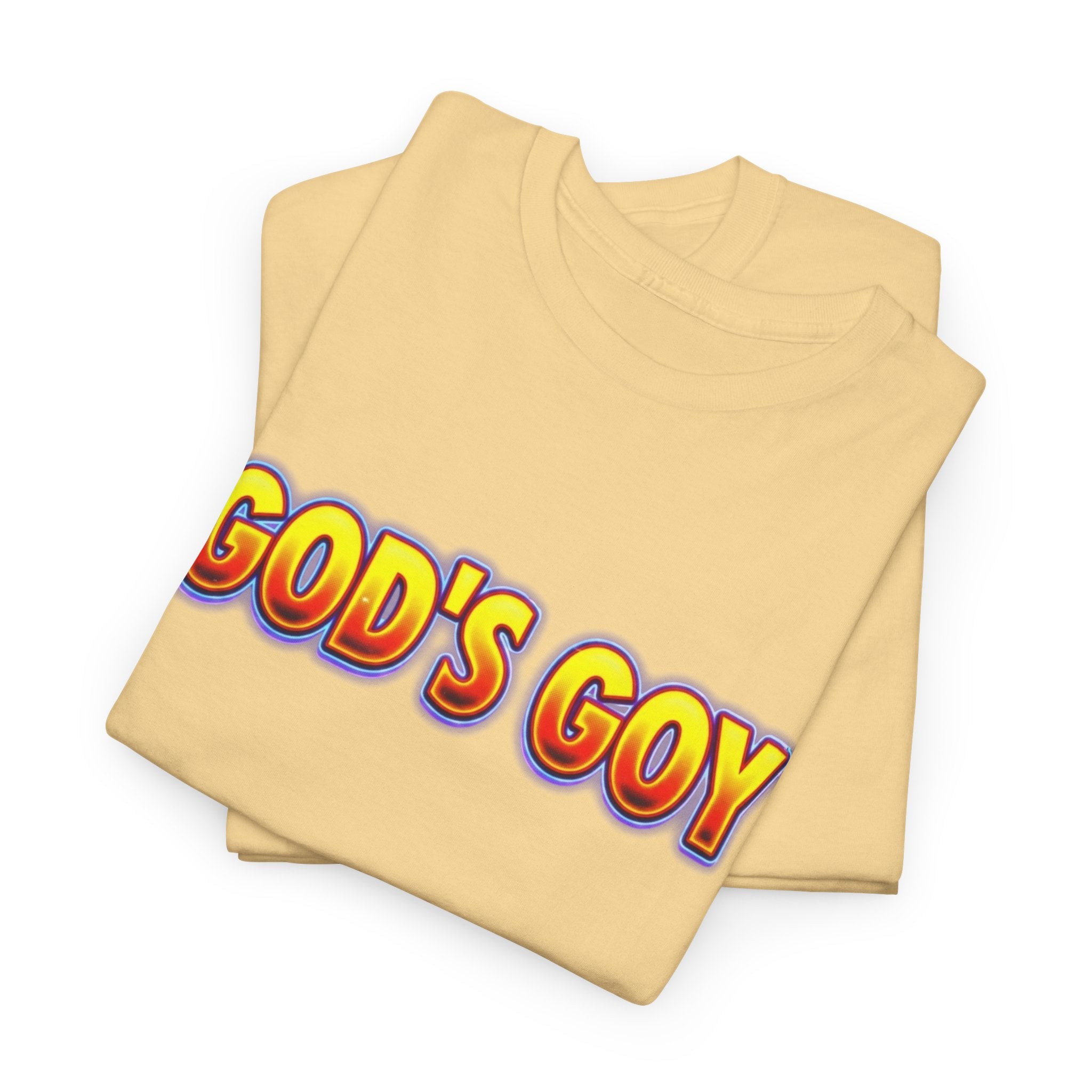 "GOD'S GOY" Bold Retro Graphic Tee