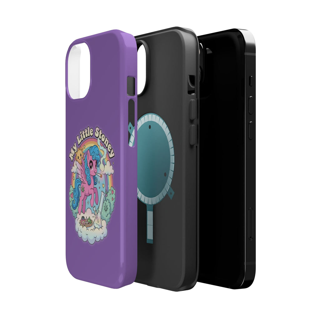 My Little Stoney Phone Case — Cute Rainbow Pony Magnetic Impact-Resistant Case for iPhone and Android